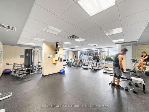 3005-4968 Yonge St, Toronto, ON - Indoor Photo Showing Gym Room