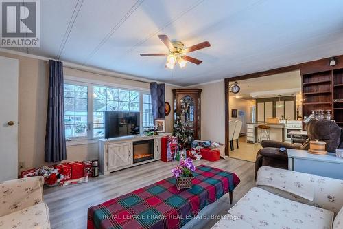 2 Hill Street, Kawartha Lakes (Lindsay), ON - Indoor Photo Showing Living Room With Fireplace