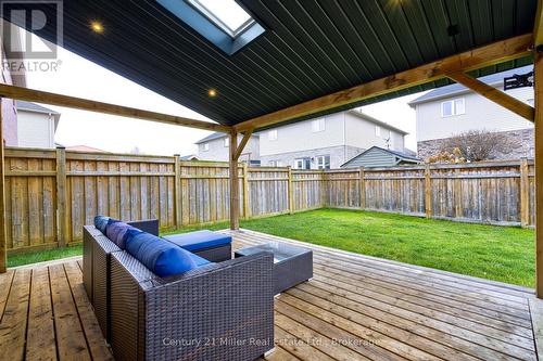 23 Blackburn Lane, Hamilton (Villages Of Glancaster), ON - Outdoor With Deck Patio Veranda With Backyard