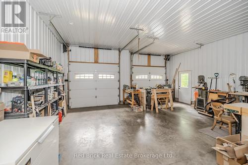 1591 2Nd Concession Enr Road, Norfolk (Glen Meyer), ON - Indoor Photo Showing Garage