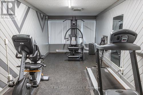 1007 - 1600 Adelaide Street N, London, ON - Indoor Photo Showing Gym Room