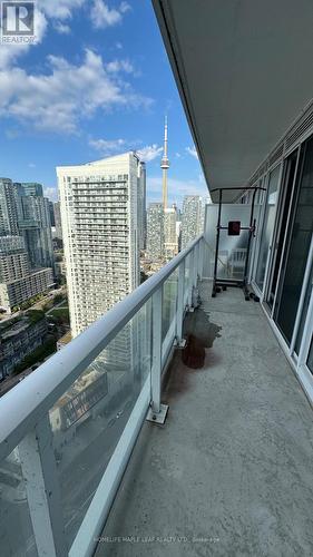 3907 - 17 Bathurst Street N, Toronto, ON - Outdoor With Balcony With View With Exterior