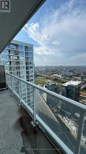 3907 - 17 Bathurst Street N, Toronto, ON - Outdoor With Balcony With View With Exterior