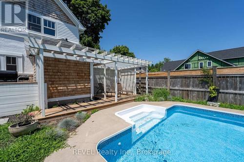 698 Rye Street, Niagara-On-The-Lake, ON - Outdoor With In Ground Pool With Deck Patio Veranda