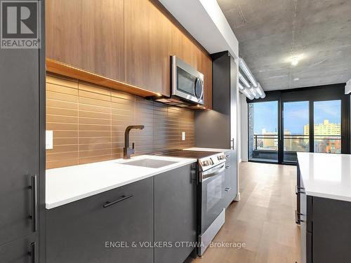 607 - 10 James Street, Ottawa, ON - Indoor Photo Showing Kitchen With Upgraded Kitchen