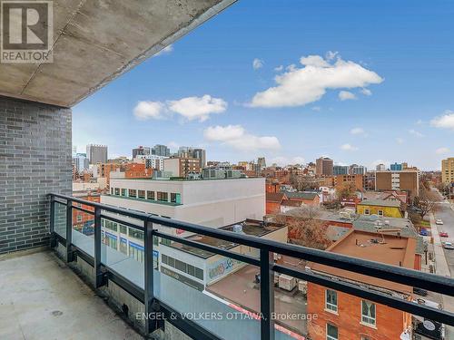 607 - 10 James Street, Ottawa, ON - Outdoor With Balcony With View