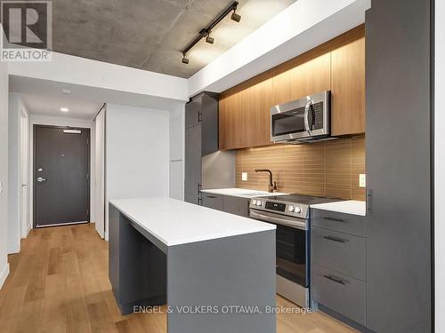 607 - 10 James Street, Ottawa, ON - Indoor Photo Showing Kitchen With Upgraded Kitchen