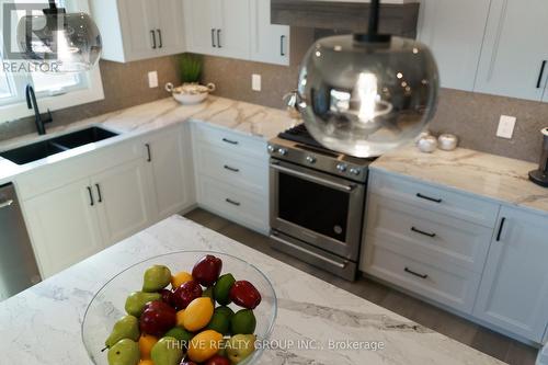 1065 Meadowlark Ridge, London, ON - Indoor Photo Showing Kitchen With Double Sink With Upgraded Kitchen