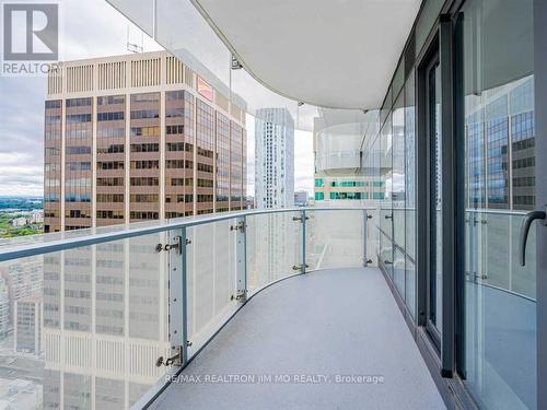 3409 - 1 Bloor Street E, Toronto, ON - Outdoor With Balcony With Exterior