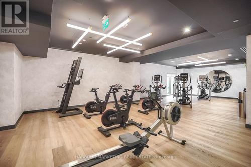 1002 - 86 Dundas Street E, Mississauga, ON - Indoor Photo Showing Gym Room