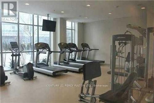 418 - 62 Forest Manor Road, Toronto, ON - Indoor Photo Showing Gym Room