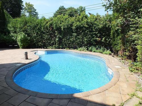 Pool - 310 Henri-Jarry Street, Beaconsfield, QC - Outdoor With In Ground Pool With Deck Patio Veranda With Backyard