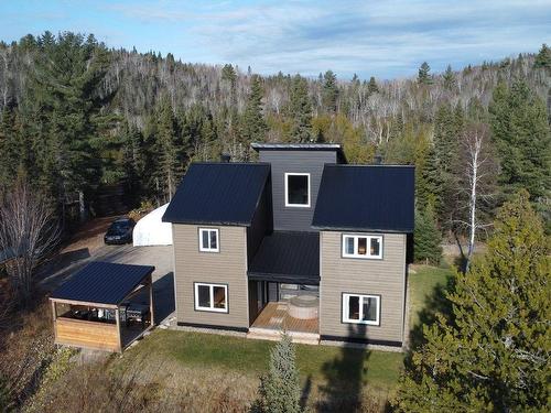 Aerial photo - 6 Rue Elzéar, Saint-Siméon, QC - Outdoor With Body Of Water With View