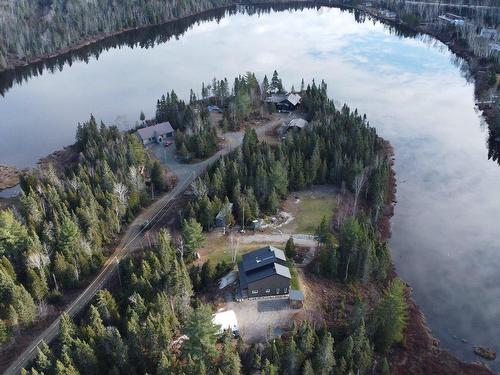 Aerial photo - 6 Rue Elzéar, Saint-Siméon, QC - Outdoor With Body Of Water With View