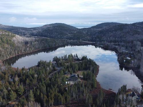 Aerial photo - 6 Rue Elzéar, Saint-Siméon, QC - Outdoor With Body Of Water With View