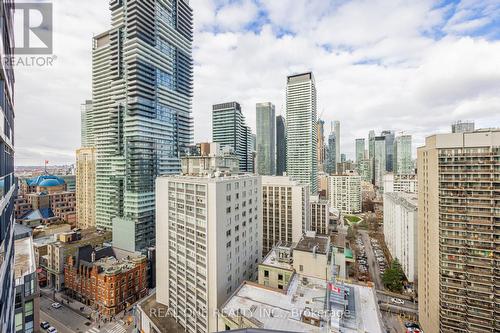 2505 - 21 Carlton Street, Toronto, ON - Outdoor With Facade