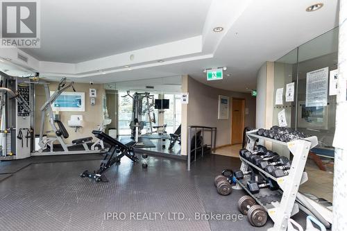 513 - 3939 Duke Of York Boulevard, Mississauga, ON - Indoor Photo Showing Gym Room