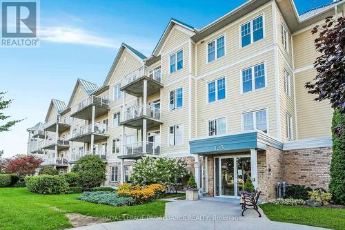 404 - 125 Third Street, Cobourg, ON - Outdoor With Balcony With Facade