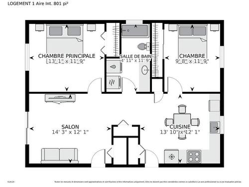 Plan (croquis) - 290 Place De Poitiers, Saint-Jean-Sur-Richelieu, QC - Other