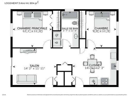 Plan (croquis) - 290 Place De Poitiers, Saint-Jean-Sur-Richelieu, QC - Other