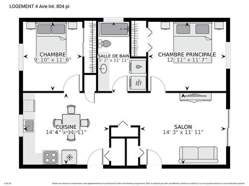 Plan (croquis) - 290 Place De Poitiers, Saint-Jean-Sur-Richelieu, QC - Other