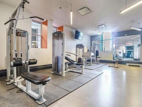 Exercise room - 318-7400 Boul. St-Laurent, Montréal (Rosemont/La Petite-Patrie), QC - Indoor Photo Showing Gym Room