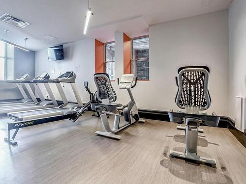 Exercise room - 318-7400 Boul. St-Laurent, Montréal (Rosemont/La Petite-Patrie), QC - Indoor Photo Showing Gym Room