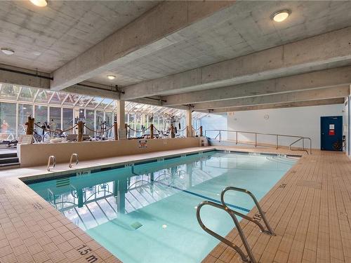 310-10459 Resthaven Dr, Sidney, BC - Indoor Photo Showing Other Room With In Ground Pool