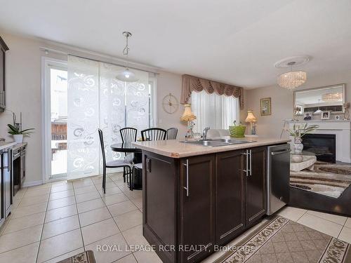 Upper-62 Ferris Lane, New Tecumseth, ON - Indoor Photo Showing Kitchen With Double Sink