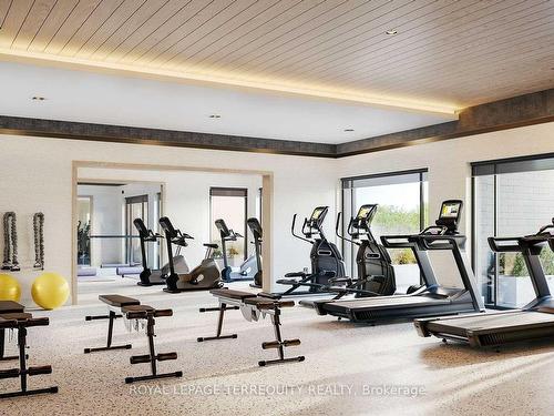 415-490 Gordon Krantz Ave, Milton, ON - Indoor Photo Showing Gym Room