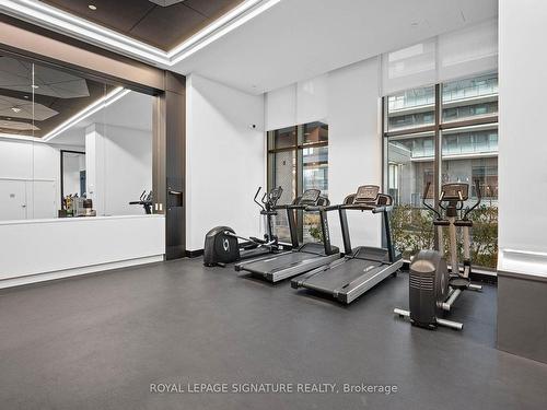 2409-30 Samuel Wood Way, Toronto, ON - Indoor Photo Showing Gym Room