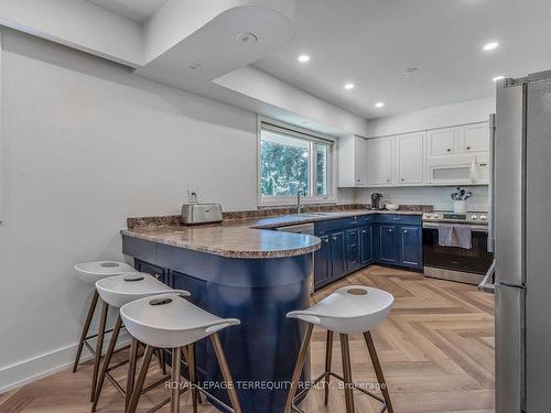 62 Haliburton Ave, Toronto, ON - Indoor Photo Showing Kitchen With Double Sink