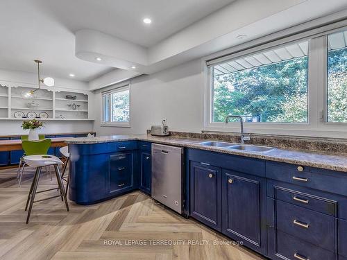 62 Haliburton Ave, Toronto, ON - Indoor Photo Showing Kitchen With Double Sink