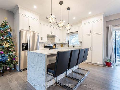 41 Amelia St, Port Colborne, ON - Indoor Photo Showing Kitchen With Stainless Steel Kitchen With Upgraded Kitchen