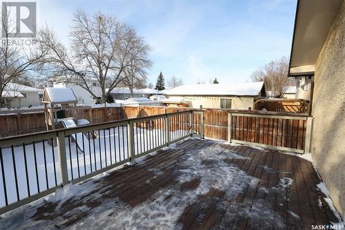 26 Carter Crescent, Regina, SK - Outdoor With Deck Patio Veranda With Exterior