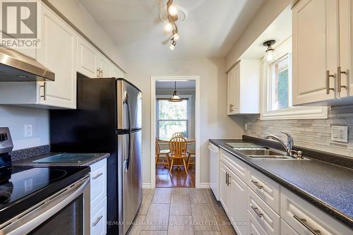 1207 Erinlea Avenue, Oshawa, ON - Indoor Photo Showing Kitchen With Double Sink