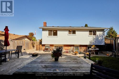 1207 Erinlea Avenue, Oshawa, ON - Outdoor With Deck Patio Veranda With Exterior