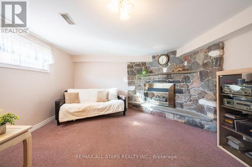 30 Orangewood Crescent, Toronto, ON - Indoor Photo Showing Bedroom With Fireplace