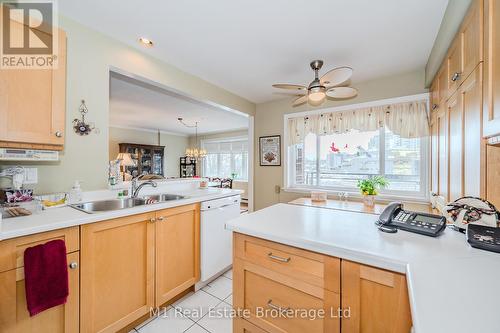 302 - 43 Caroline Street N, Waterloo, ON - Indoor Photo Showing Kitchen With Double Sink