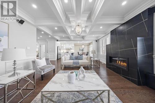 27 Yacht Drive, Clarington, ON - Indoor With Fireplace