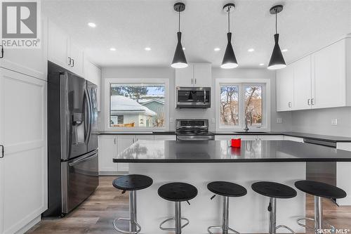 2417 Clarence Avenue S, Saskatoon, SK - Indoor Photo Showing Kitchen With Upgraded Kitchen