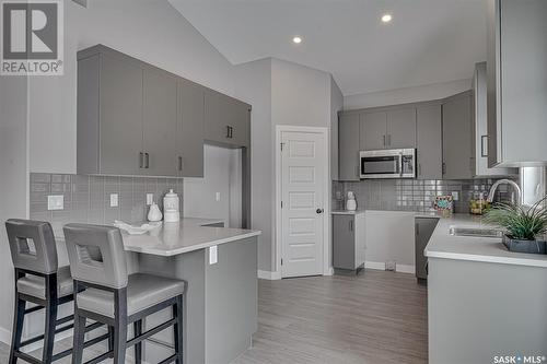 202 Kostiuk Crescent, Saskatoon, SK - Indoor Photo Showing Kitchen With Upgraded Kitchen