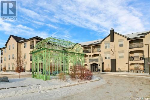 205 1640 Dakota Drive, Regina, SK - Outdoor With Balcony With Facade