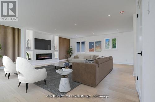 492 Birch Street, Collingwood, ON - Indoor Photo Showing Living Room With Fireplace