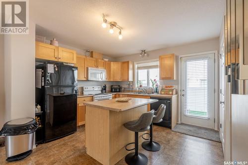 48 2801 Windsor Park Road, Regina, SK - Indoor Photo Showing Kitchen With Double Sink