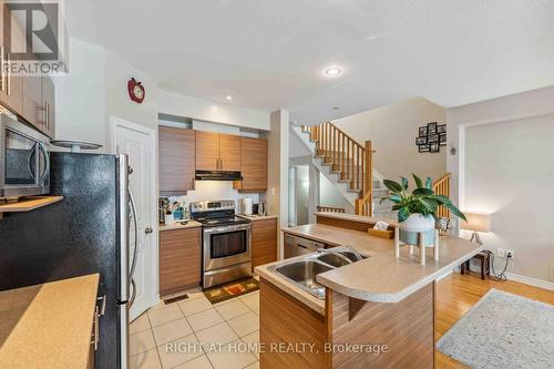 300 Cooks Mill Crescent, Ottawa, ON - Indoor Photo Showing Kitchen With Stainless Steel Kitchen With Double Sink