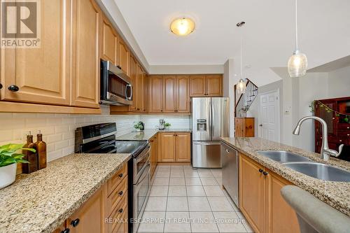 2036 Lushes Avenue, Mississauga, ON - Indoor Photo Showing Kitchen With Double Sink