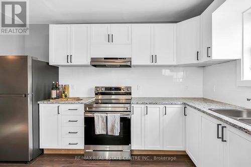 14 Keith Street, Hamilton, ON - Indoor Photo Showing Kitchen With Double Sink