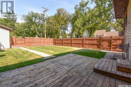 601 Hilliard Street W, Saskatoon, SK - Outdoor With Deck Patio Veranda With Backyard