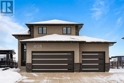 4128 Green Willow Terrace, Regina, SK - Outdoor With Facade